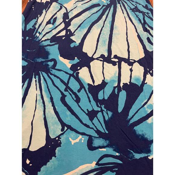 Lilly Pulitzer Levine Maxi Dress Sparkling Blue Get Inky Size Small - Picture 3 of 9